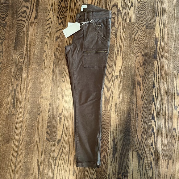 NWT! JOIE Park Skinny size 26 in fatigue brown color. - Picture 9 of 14